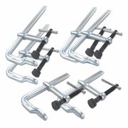 Bessey classiX Sliding Arm Bar Clamp Set with Forged Steel Handle CLSXHD-SET