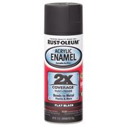 Rust-Oleum 12 oz. Flat Black Auto Body Paint/Primer 271918
