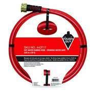 Zoro Select Water Hose, Inside Dia. 5/8", L 50 ft., GHT 442F17
