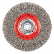 Zoro Select Wire Wheel Brush, 0.014" dia. Wire 66252838773