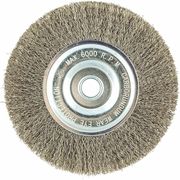 Zoro Select Wire Wheel Brush, 0.0118" dia. Wire 66252838604