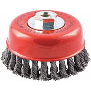 Zoro Select Cup Brush, Wire 0.020" dia., Carbon Steel 66252838701
