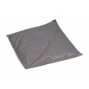 Spilltech Absorbent Pillow, 30 gal, 10 in x 10 in, Universal, Gray, Spunbound Polypropylene GPIL1010