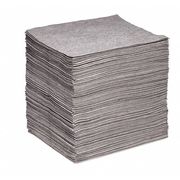 Spilltech Absorbent Pad, 35 gal, 15 in x 18 in, Universal, Gray, Polypropylene GP-S