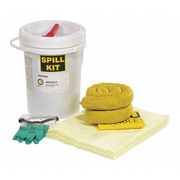 Spilltech Spill Kit, Bucket, Chemical/Hazmat SPKHZ-5