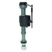 Zoro Select Fill Valve, Plastic, Gray 40202