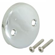 Zoro Select Chrome, Bath Drain, Overflow Face Plate 35245