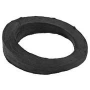 Zoro Select Tub Shoe Gasket, Rubber, Black 36305