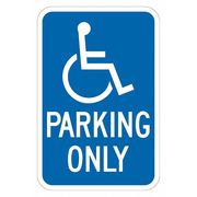 Lyle Handicap Parking CA Sign, 18" x 12 HC-CA01-EG_12x18