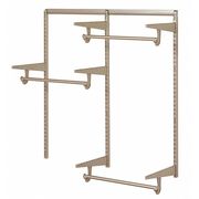 Knape & Vogt Closet Hardware Kit, Steel, 800 lb. 0300-KITA-4CN