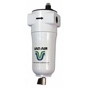 Van Air Systems Coalescing Filter 1" NPT 250 cfm 1 micron F200-100-1-B-MD-PD6