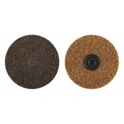 Zoro Select Quick Change Disc, 3" dia., 60 Grit, Brown 05539554528