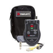 Triplett Network Cable Tester, 9"H x 7"W x 1-3/4"D Pocket CAT