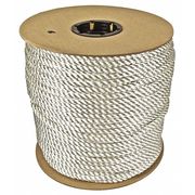 Zoro Select Rope, 200ft, Wht, 630lb., Nylon 53843-0200