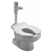 Zurn Child Flush Valve Toilet, 1.28 gpf, Flush Valve, Floor Mount, Elongated, White Z5675.213.09.00.00