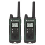Motorola Portable Two Way Radio, FRS/GMRS, 22 CH T465