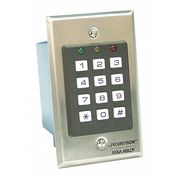 Securitron Access Control Keypad, DK-16, 12Key, Indoor DK-16