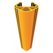 A-Safe Rack Leg Protector, Yellow, 3/8in. Thick P-03-01-0026