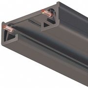 Juno Lighting Track Section, 8 ft, Black R 8FT BL