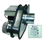 Tjernlund Products Dryer Booster Duct Fan, 60Hz, 120VAC, 50W LB2
