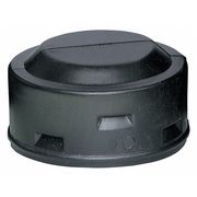 Advanced Drainage Systems Corrugated Drain End Cap, 8 in. L, Single 0432AA