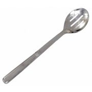 Crestware Slotted Spoon, Stainless Steel, 12 in. L BUF3