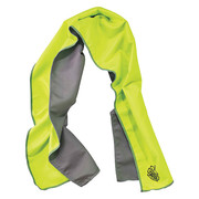 Chill-Its By Ergodyne Cooling Towel, Lime, 40-7/8inL x 9-3/4inW 6602MF