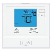 Pro1 Iaq Non-Programmable Thermostat, 2 H 1 C, Wall Mount, Hardwired/Battery, 24VAC T721