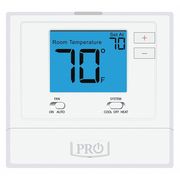 Pro1 Iaq Low Voltage Thermostat, 1 H 1 C, wall Mount, Hardwired/Battery, 24V AC T701