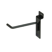 Econoco Semi-Gloss Hook 4", Black, 96PK EBL/H4
