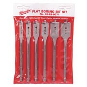 Milwaukee Tool Flat Boring Bit 6" Universal Set - 6PC 49-22-0071