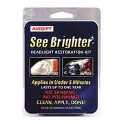 Airsept Headlight Lens Restoration Kit, Clr, 1 oz. 60650