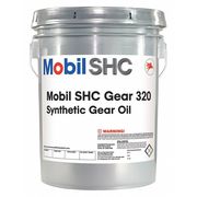 Mobil 5 gal Gear Oil Pail Amber 121325