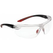 Bolle Safety Safety Reader Glasses, +2.5 Diopter, Clear 40189