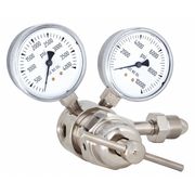 Smith Equipment Specialty Gas Regulator, Single Stage, CGA-680, 0 to 4000 psi, Use With: Argon, Helium, Nitrogen 826-8128