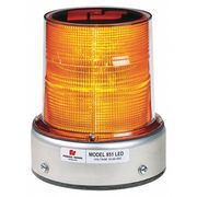 Federal Signal Beacon Light, Open Style, 7-1/2 in. H 420450-02