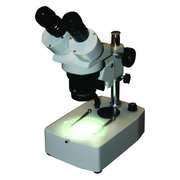 Lw Scientific Dual Mag Stereo Microscope, 6-1/2in W, LED DMM-S13N-PL77