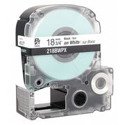 Epson Label Cartridge, Black on White, Labels/Roll: Continuous 218BWPX