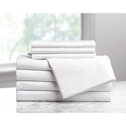 Martex 1A30178 Fitted Sheet, Twin, 39 W, 75 L, PK6