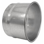 Nordfab Hose Adapter, 7 in Duct Dia, Galvanized Steel, 22 GA, 7 in W x 4" L x 8040401967