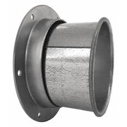 Nordfab Round Angle Flange Adapter, 6 in Duct Dia, 304 Stainless Steel, 22 ga GA, 8 1/4 in W, 3-1/2" L 8040401844