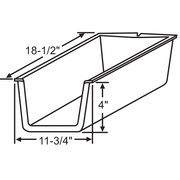 Zoro Select Drawer Insert, 11-3/4" W x 18-1/2" D 45-91