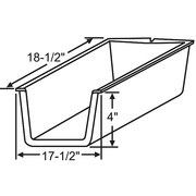Zoro Select Drawer Insert, 17-1/2" W x 18-1/2" D 45-93