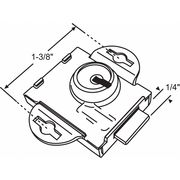 Zoro Select Mailbox Lock, For 4C Pedestal Mailboxes 97-18