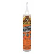 Gorilla Glue Sealant, 10 oz, Cartridge, Clear, Silicone Base 108311