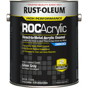 Rust-Oleum Acrylic Enamel Coating, Silver Gray, 1 gal 315506