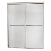 Fgi Shower Door, Aluminum, Silver, 60" x 72" Sz CVSS6072-RN-SV