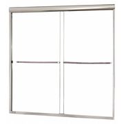 Fgi Tub Door, Aluminum, Silver, 60" x 60" Sz CVST6060-CL-SV