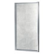 Fgi Shower Door, Aluminum, Silver, 29" x 65" Sz TDSW2965-OB-SV