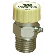 Watts Automatic Vent For Hot Water, 1/4In, Brass HAV- 1/4
